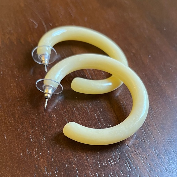 Lane Bryant Jewelry - Lane Bryant Cream Earrings